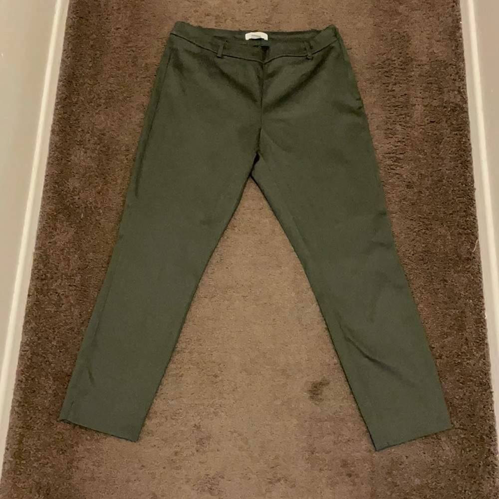 Olive slacks